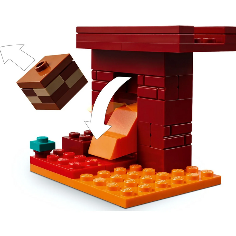 LEGO Minecraft The Nether Lava Battle - 21266