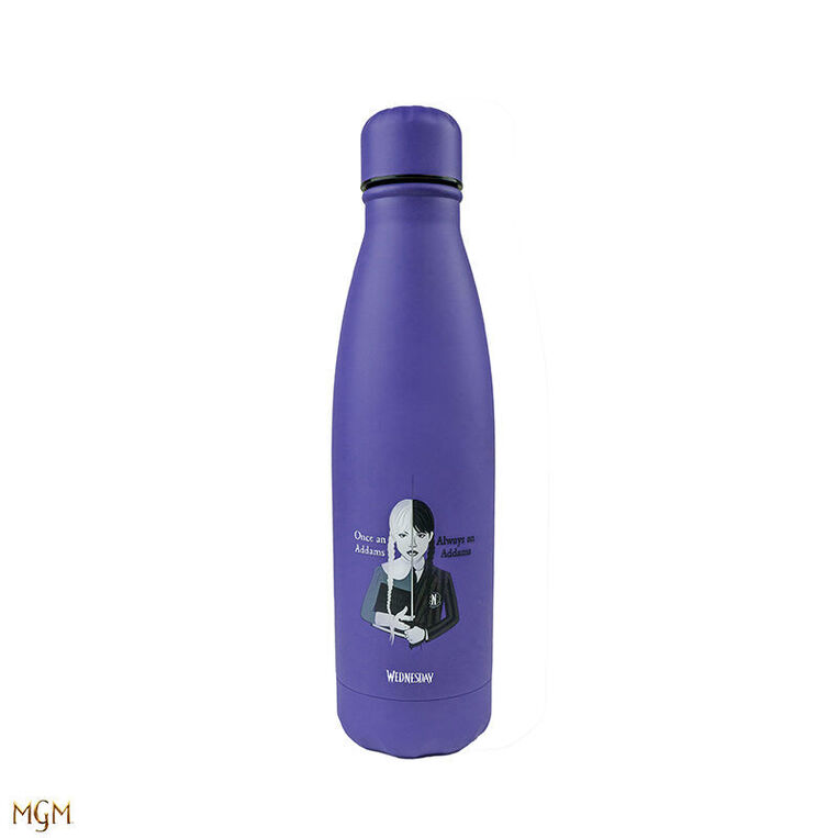 Wednesday and Cello Insulated Bottle 500ml (purple) - CR4071