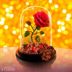 Disney Beauty And The Beast Figurine Enchanted Rose - ABYFIG040