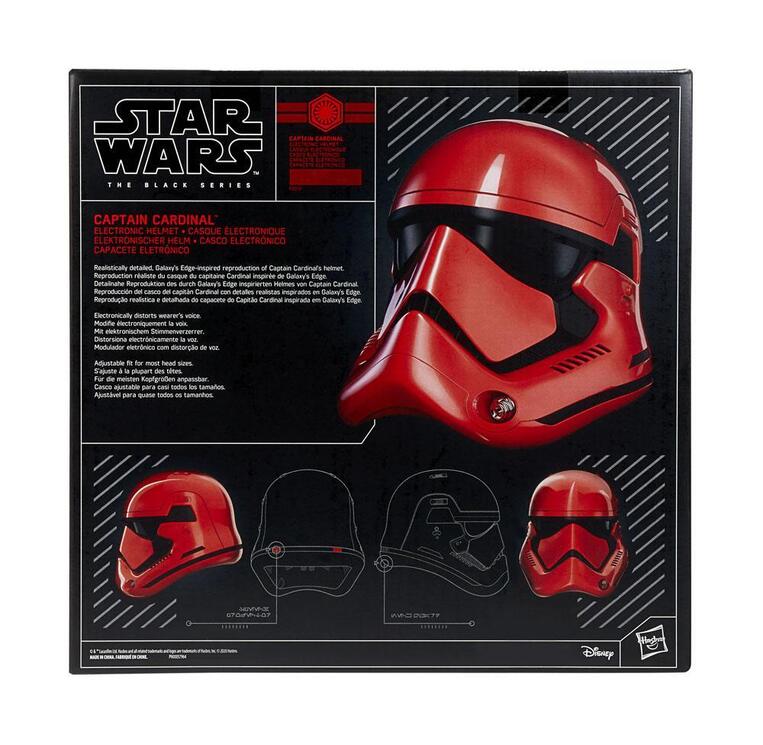 Star Wars Galaxy's Edge Black Series Electronic Helmet Captain Cardinal - F0013