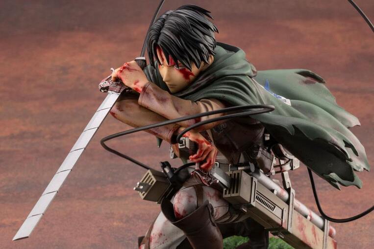 Attack on Titan ARTFXJ Statue 1/7 Levi Fortitude Ver. 17 cm - KTOPP875