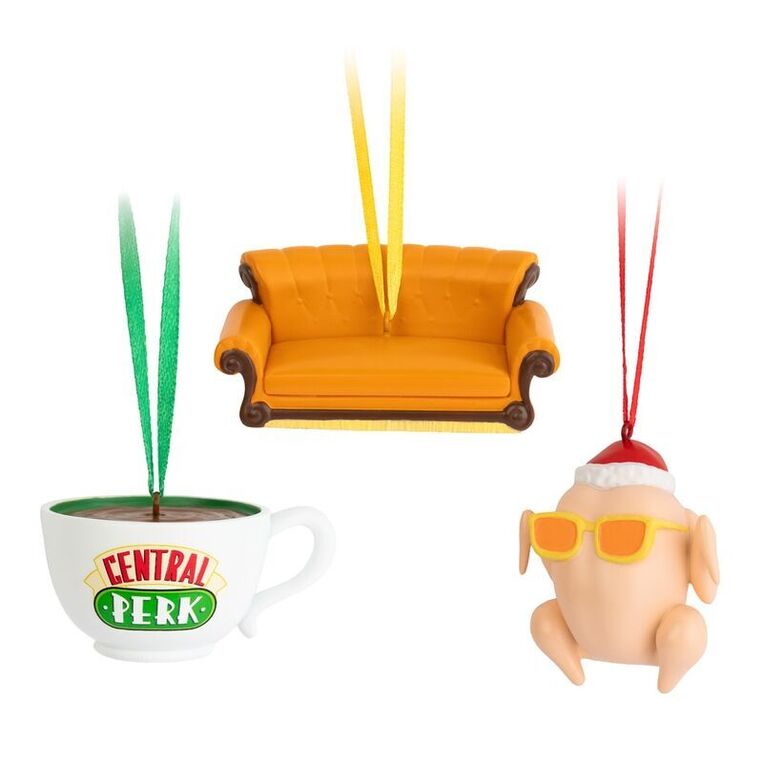 Friends Set 3 Christmas Ornaments - FQZ230820