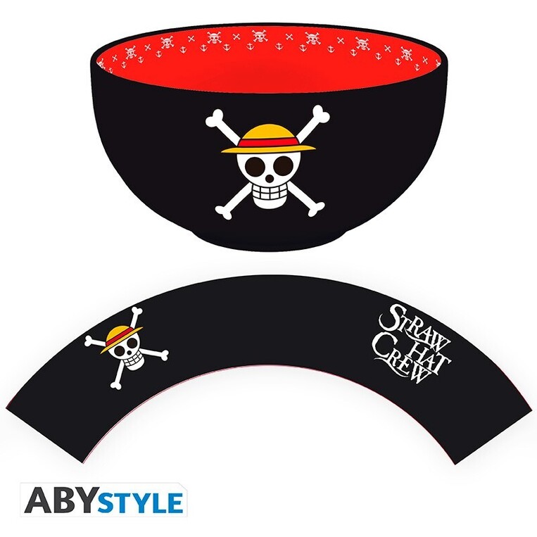 One Piece Bowl - 600ml - "Skulls" - ABYBOL057