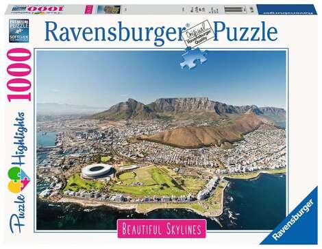 Ravensburger Puzzle  1000 Τεμ Κέιπ Τάουν  05-14084