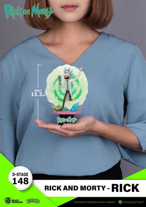 Rick & Morty D-Stage PVC Diorama Rick 14 cm - BKDDS-148