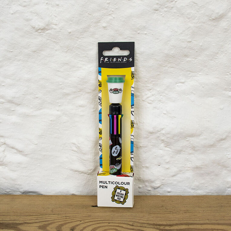 Friends 8 Colour Pen- Coffee Cup Topper - SLFS085