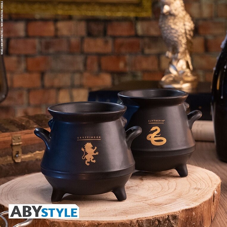 Harry Potter - Teapot - With Hogwarts Cauldrons Set - ABYTAB024