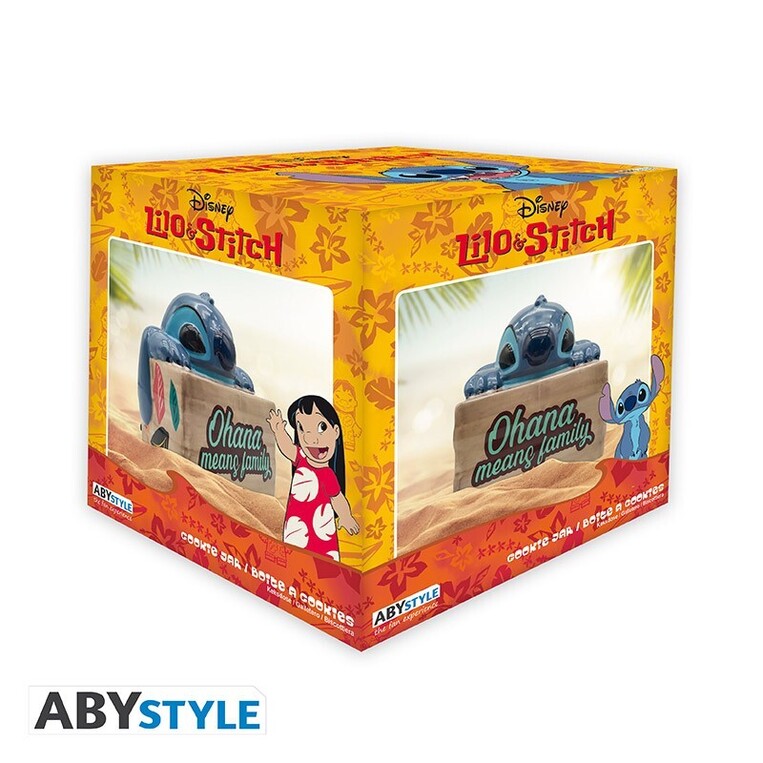 Disney - Cookie Jar - Lilo & Stitch "Ohana" - ABYTAB067