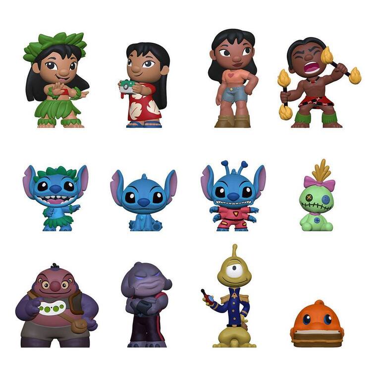 Funko Mystery Mini Lilo & Stitch Figures 5cm (Κουτί Τυχαίας Φιγούρας)