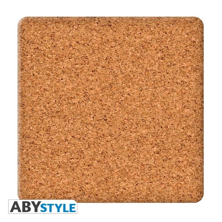 Dragon Ball - Set 4 Coasters "Symbols" - ABYCOS003