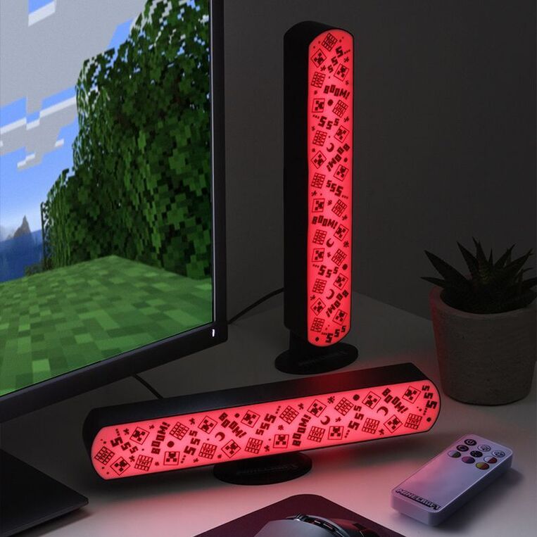 Minecraft Light Bar Set of 2 with Remote - PP13889MCF