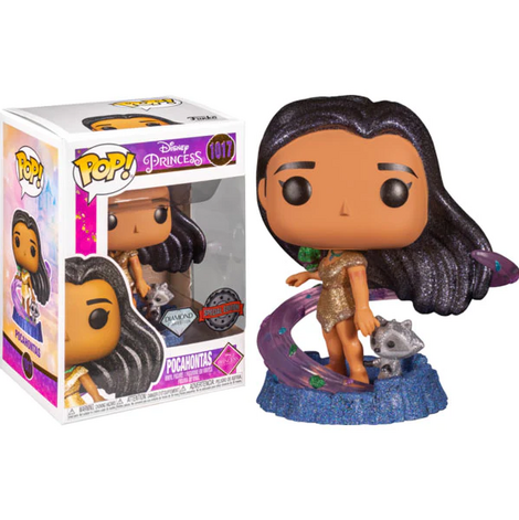 Funko POP! Disney: Ultimate Princess - Pocahontas (Diamond Collection) #1017 Figure