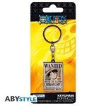 One Piece - Keychain "Wanted Luffy" - ABYKEY390