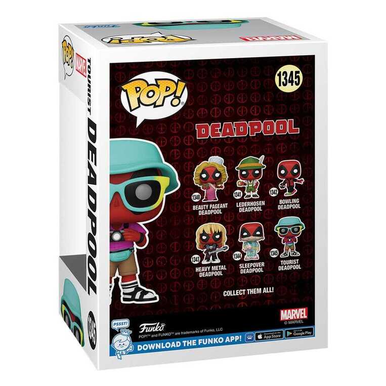 Funko POP! Marvel - Tourist Deadpool Figure #1345