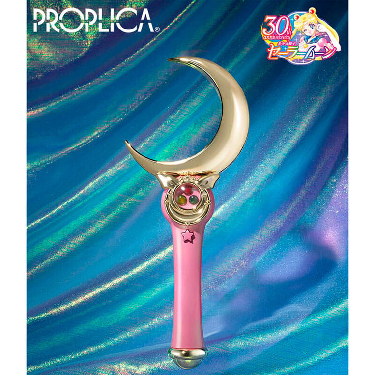 Sailor Moon Proplica Replica 1/1 Moon Stick Brilliant Color Edition 26 cm - BTN66121-0