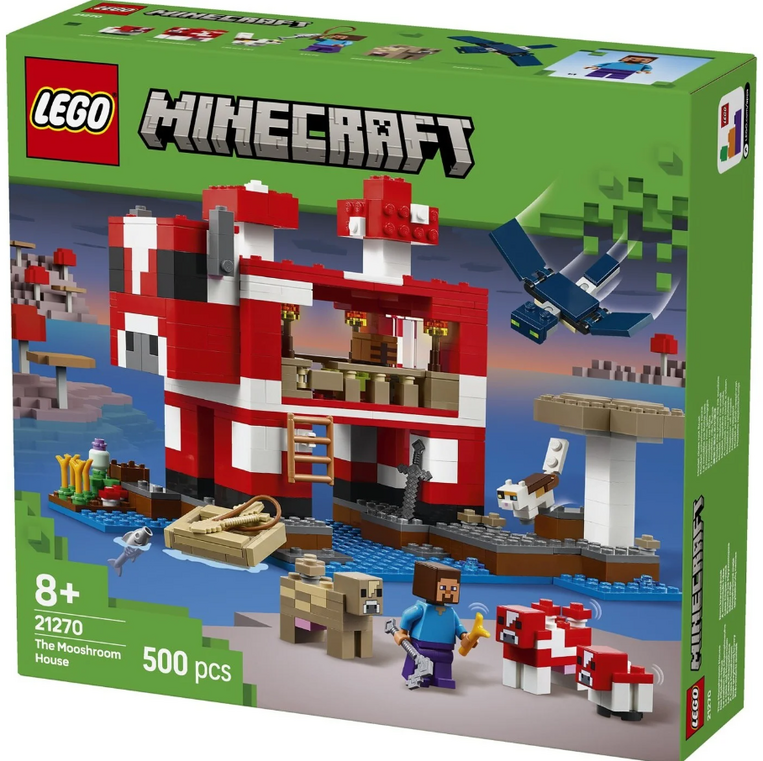 LEGO Minecraft The Mooshroom House - 21270