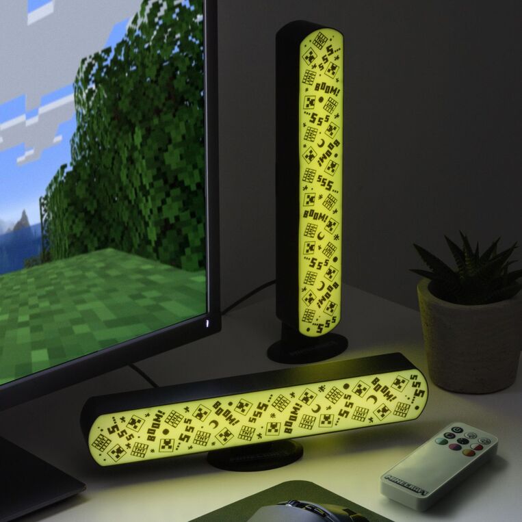 Minecraft Light Bar Set of 2 with Remote - PP13889MCF