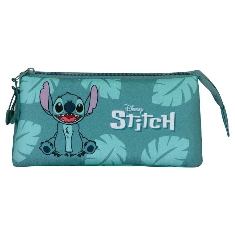 Disney Stitch Sit Triple Pencil Case - KMN06404