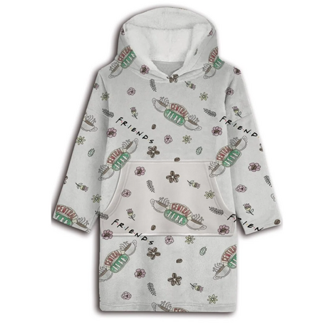 Friends Hoodie Fleece Blanket Central Perk - AYM-044FRN-SPAD