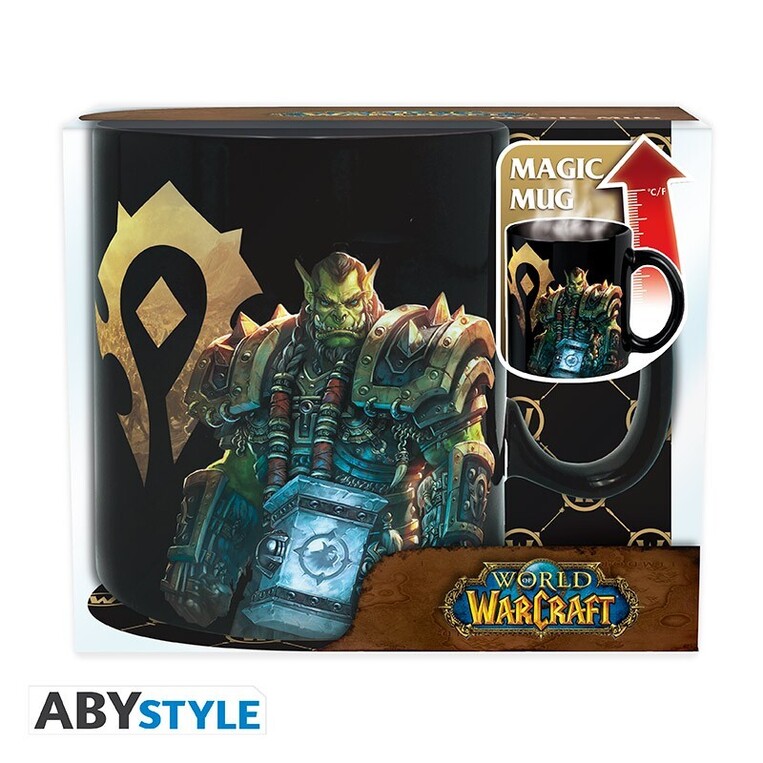 World Of Warcraft Mug Heat Change 460ml Azeroth - ABYMUG972