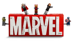 LEGO Super Heroes Marvel Logo & Minifigures - 76313