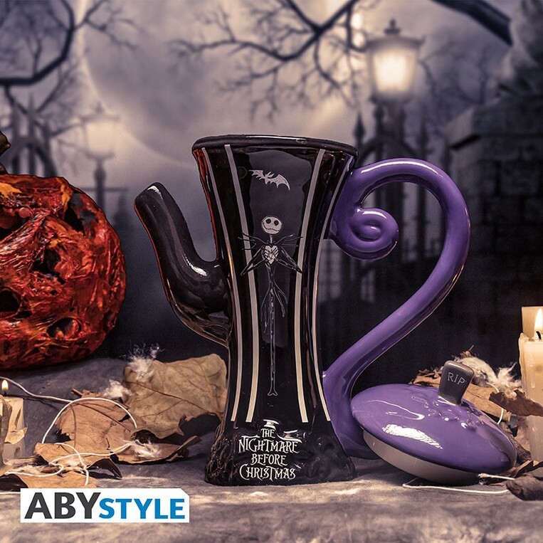 Nightmare Before Xmas Teapot Jack Skellington - ABYTAB049