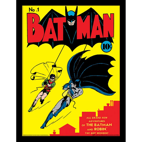 DC Comics Batman (No.1) Wooden Framed Print (30x40) - FP11072P