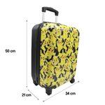 Pokemon ABS Trolley Suitcase 55cm - T973-971