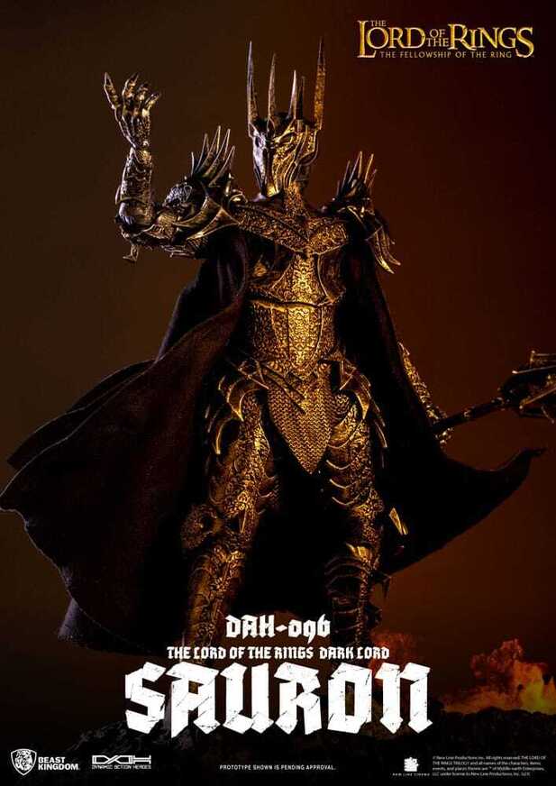 Lord of the Rings Dynamic 8ction Heroes Action Figure 1/9 Sauron 29 cm - BKDDAH-096