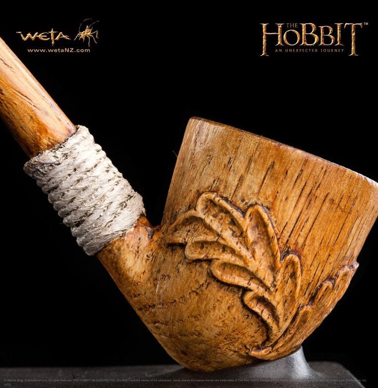 The Hobbit An Unexpected Journey Replica 1/1 The Pipe of Bilbo Baggins 35 cm - WETA1013