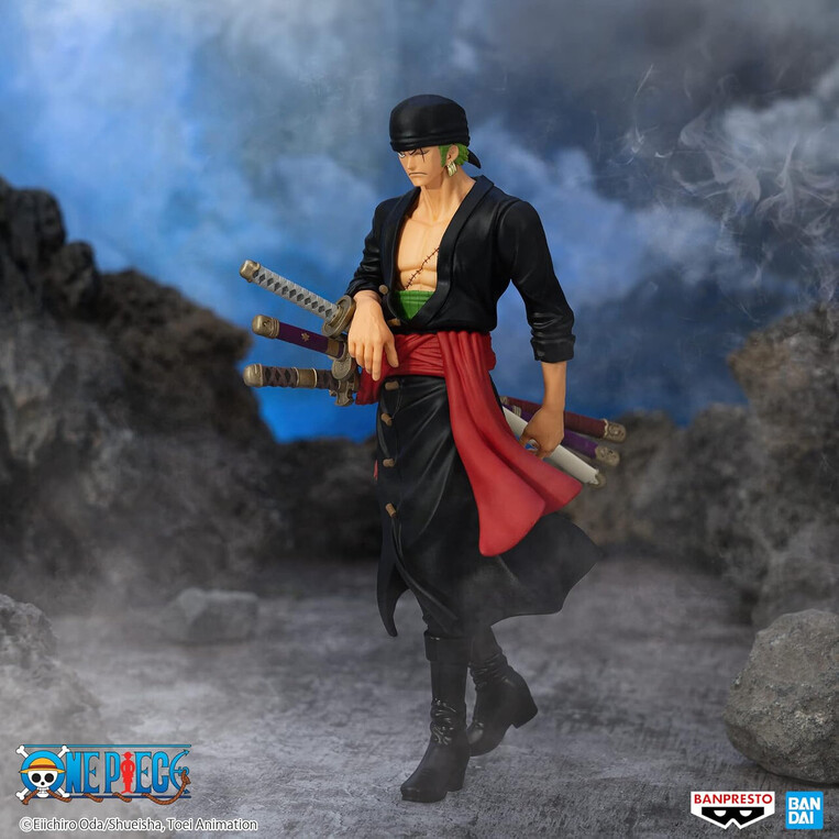 One Piece The Shukko Roronoa Zoro Figure 17cm - BAN89662