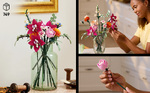 LEGO Botanical Pretty Pink Flower Bouquet - 10342