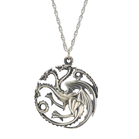 Game of Thrones Targaryen Pendant (Sterling silver) - NN0064