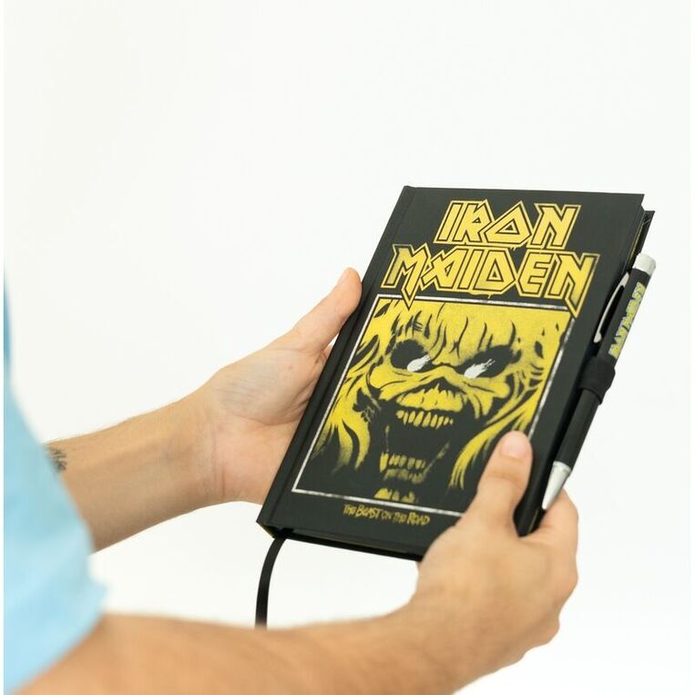 Iron Maiden A5 premium Notebook + Projector Pen - FAP230918