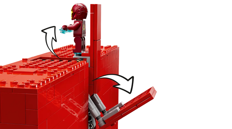 LEGO Super Heroes Marvel Logo & Minifigures - 76313