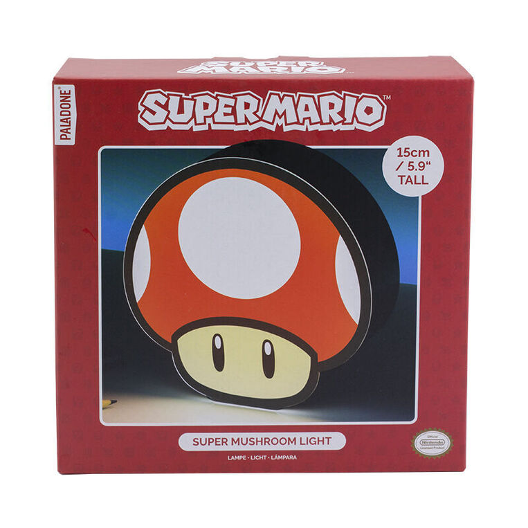 Super Mario Super Mushroom Box Light - PP9484NN