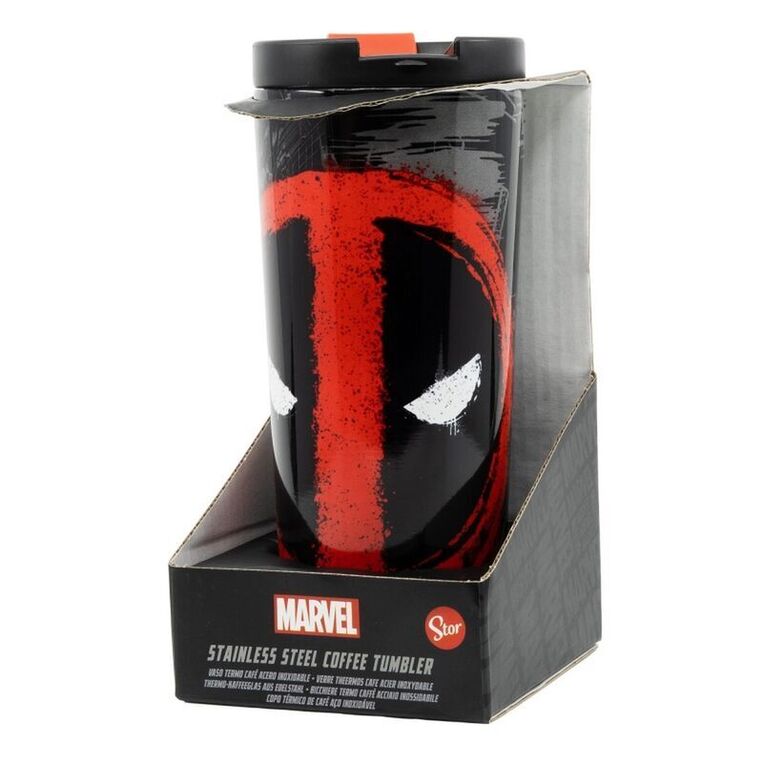 Marvel Deadpool Thermal Mug (Stainless Steel) 425ml - STR11958